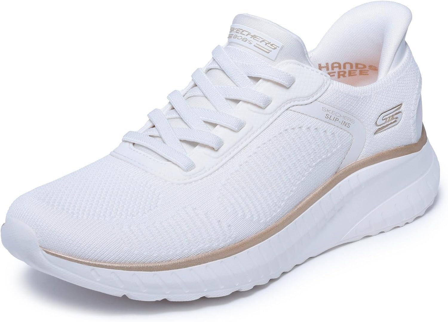 Detalle de Skechers Damen Bobs Squad Chaos Current Muse Slip-In Sneaker