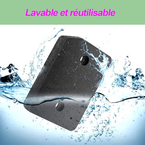 Detalle 2 de 2 Filtres Éponges pour Sèche-Linge XZGm – Compatibles Miele T1 (lot de 2)