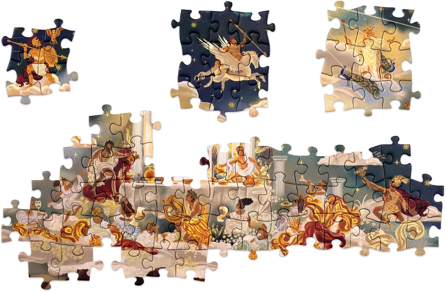 Detalle 2 de Laurence King Odyssey jigsaw puzzle, 1,000 pieces