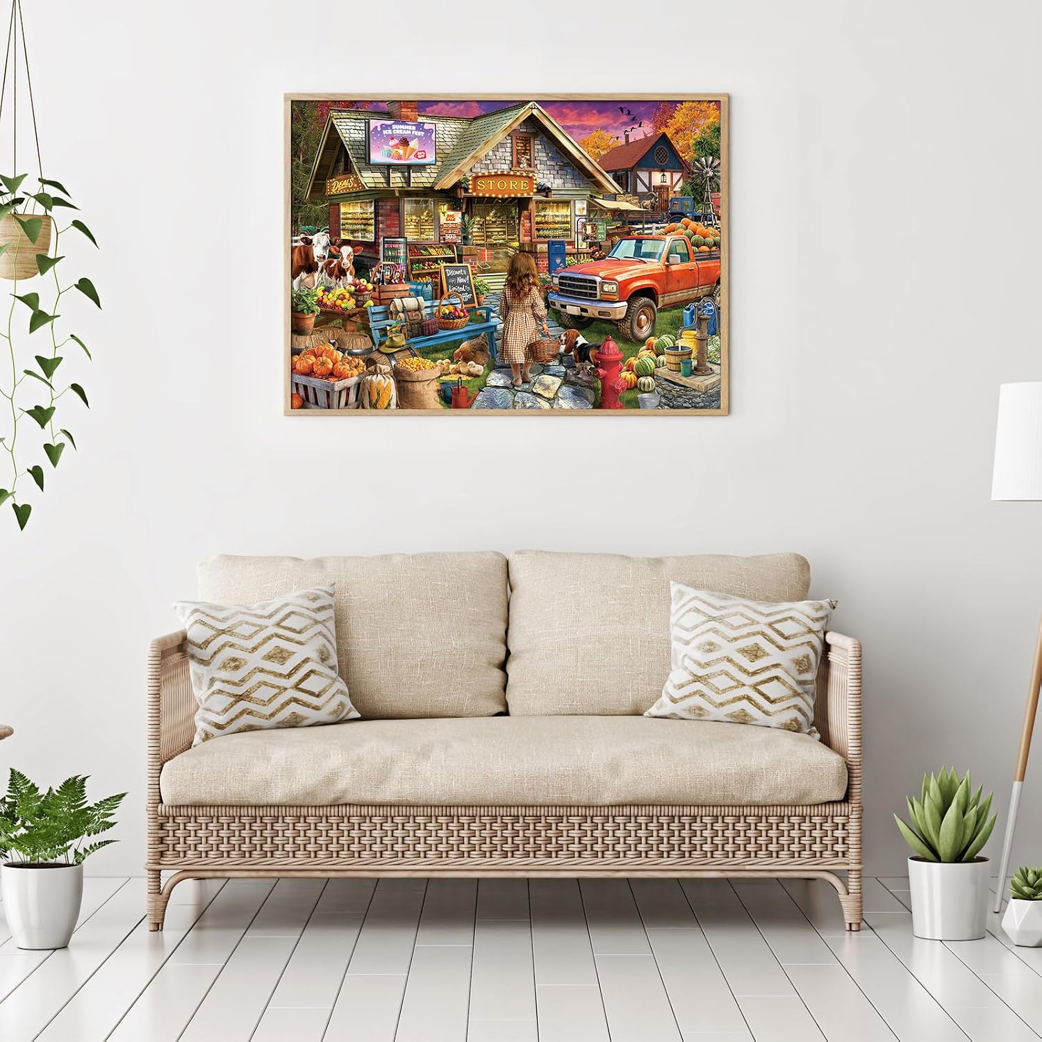 Detalle 2 de Village Store Jigsaw Puzzles 1000