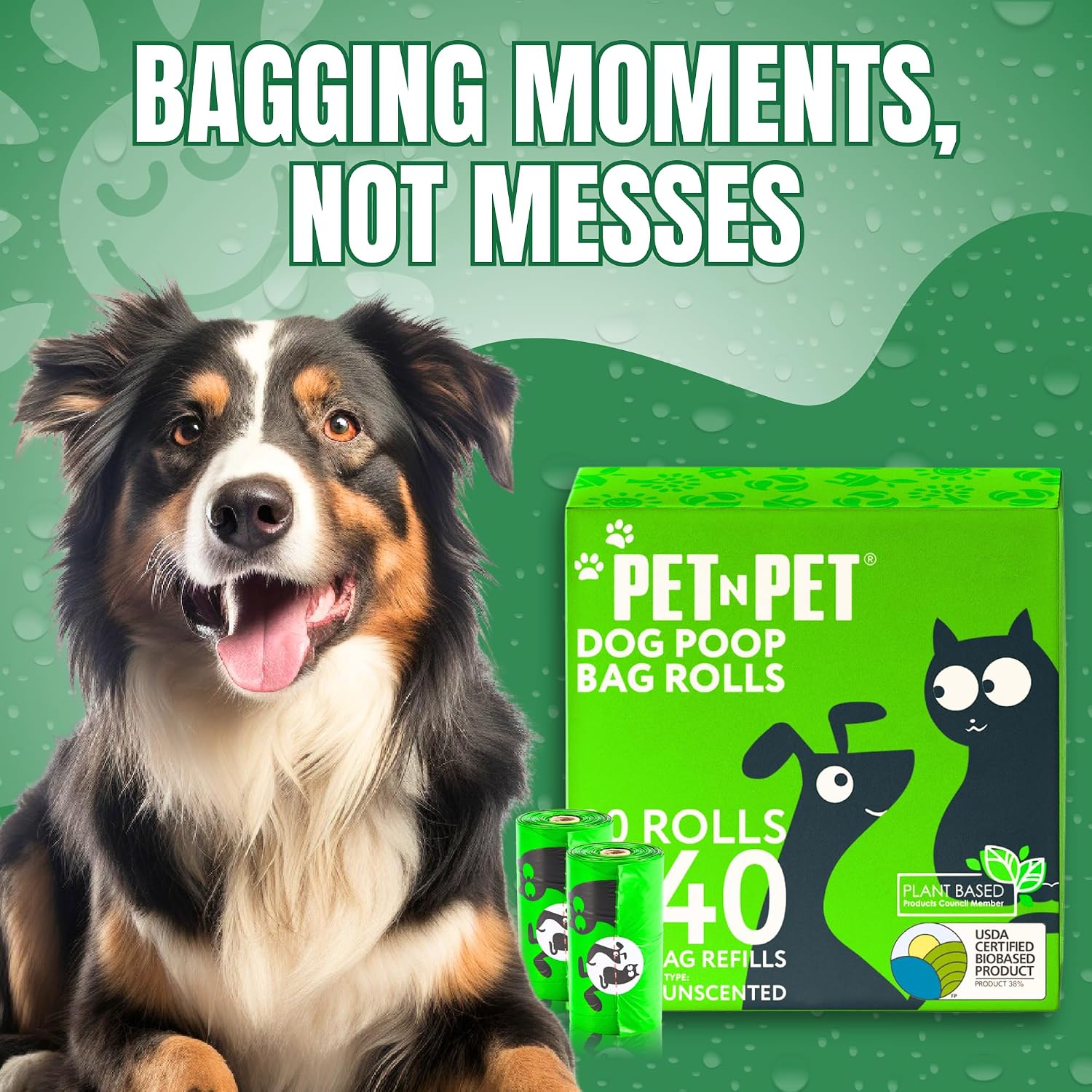 Detalle 2 de PET N PET Dog Poo Bags 540 Count