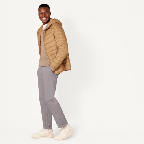 Detalle 2 de Amazon Essentials pantalón chino de pitillo elástico, carbón, 29W/30L