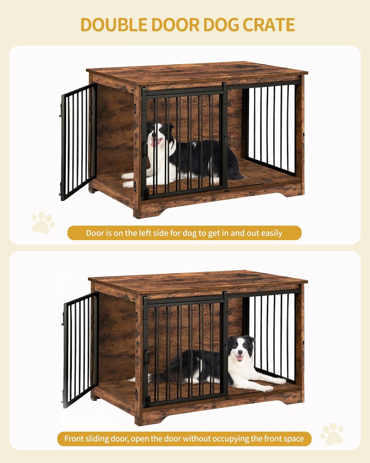 Thumbnail 6 de Hzuaneri Hundekäfig Möbel 100 cm