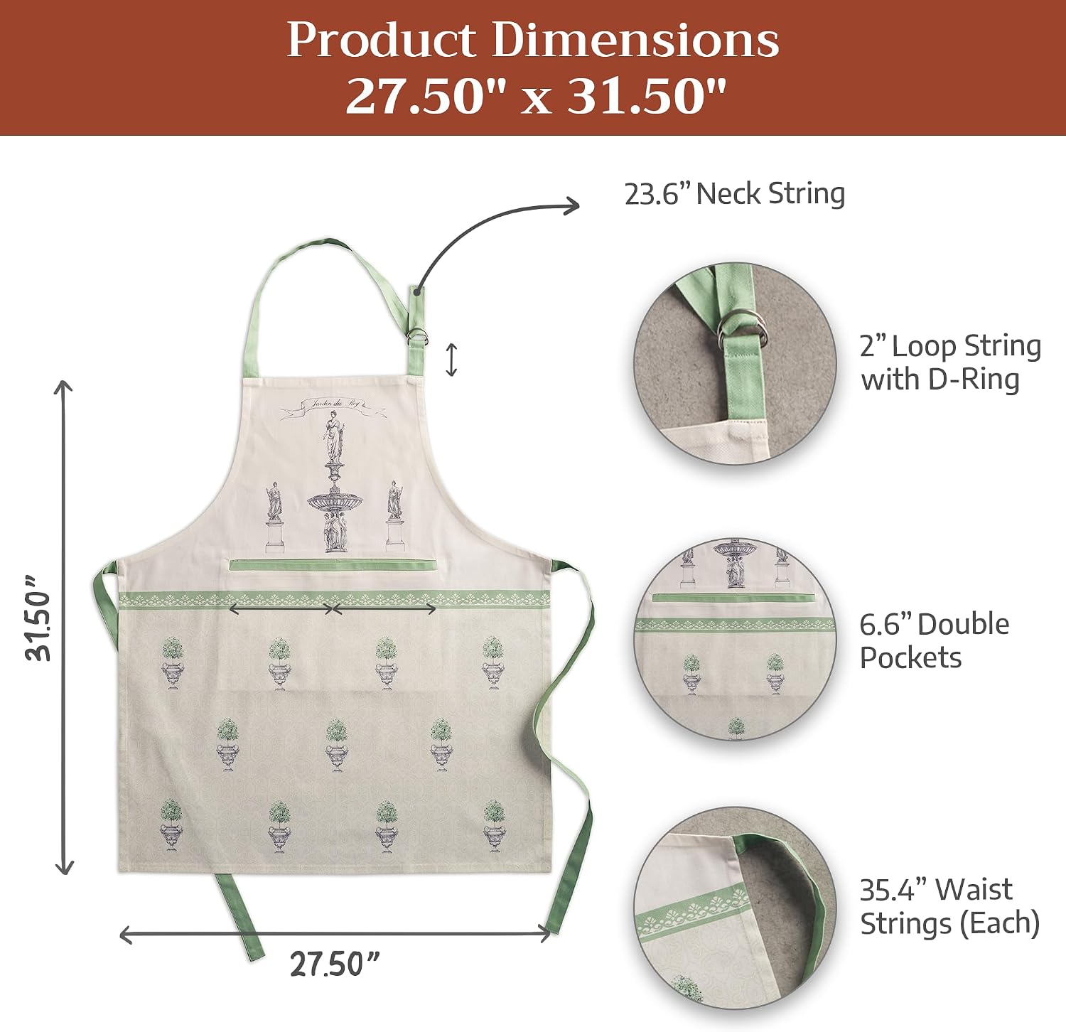 Thumbnail 6 de Maison d’Hermine Cotton Apron