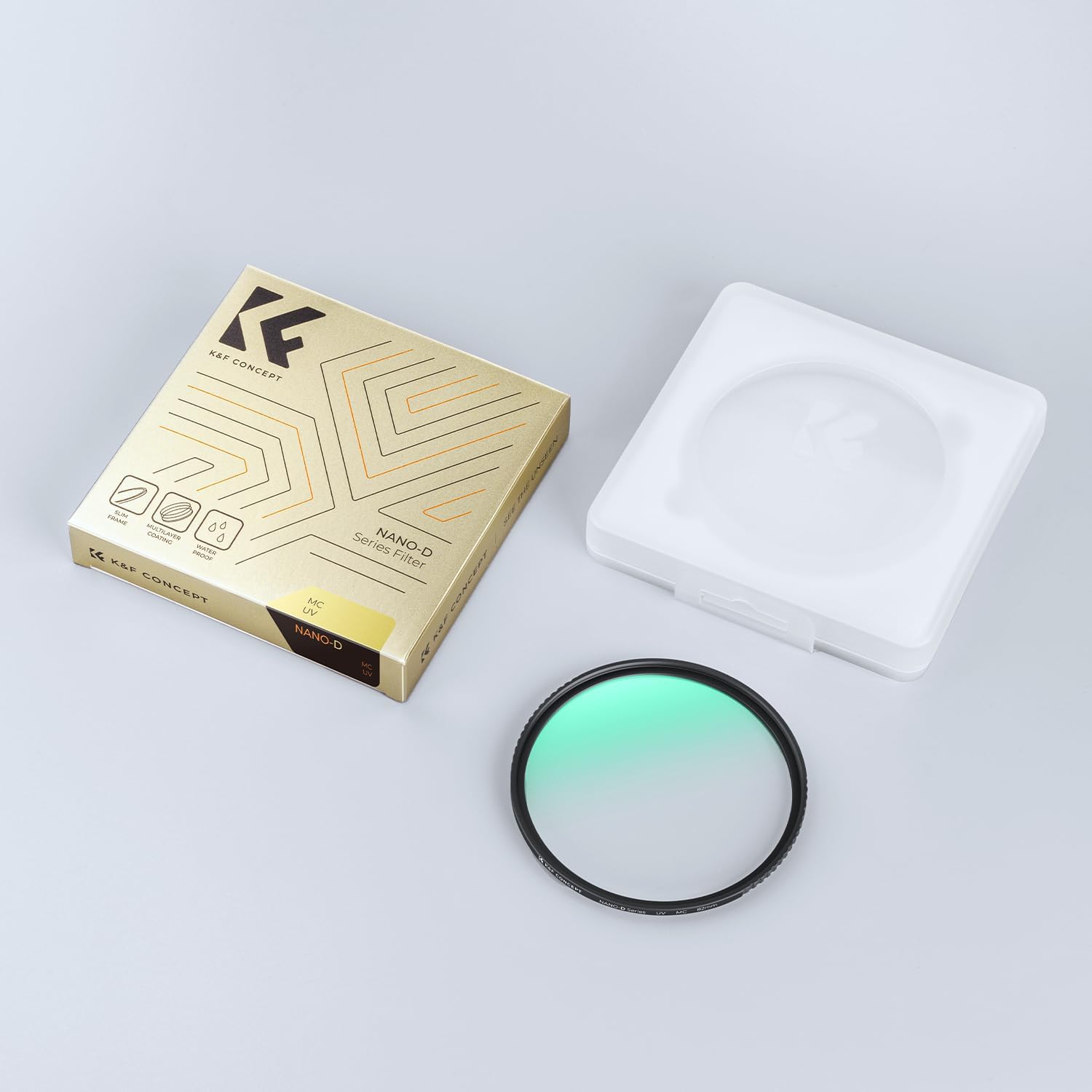 Thumbnail 6 de K&F CONCEPT Nano-Dazzle 52MM Filtro UV