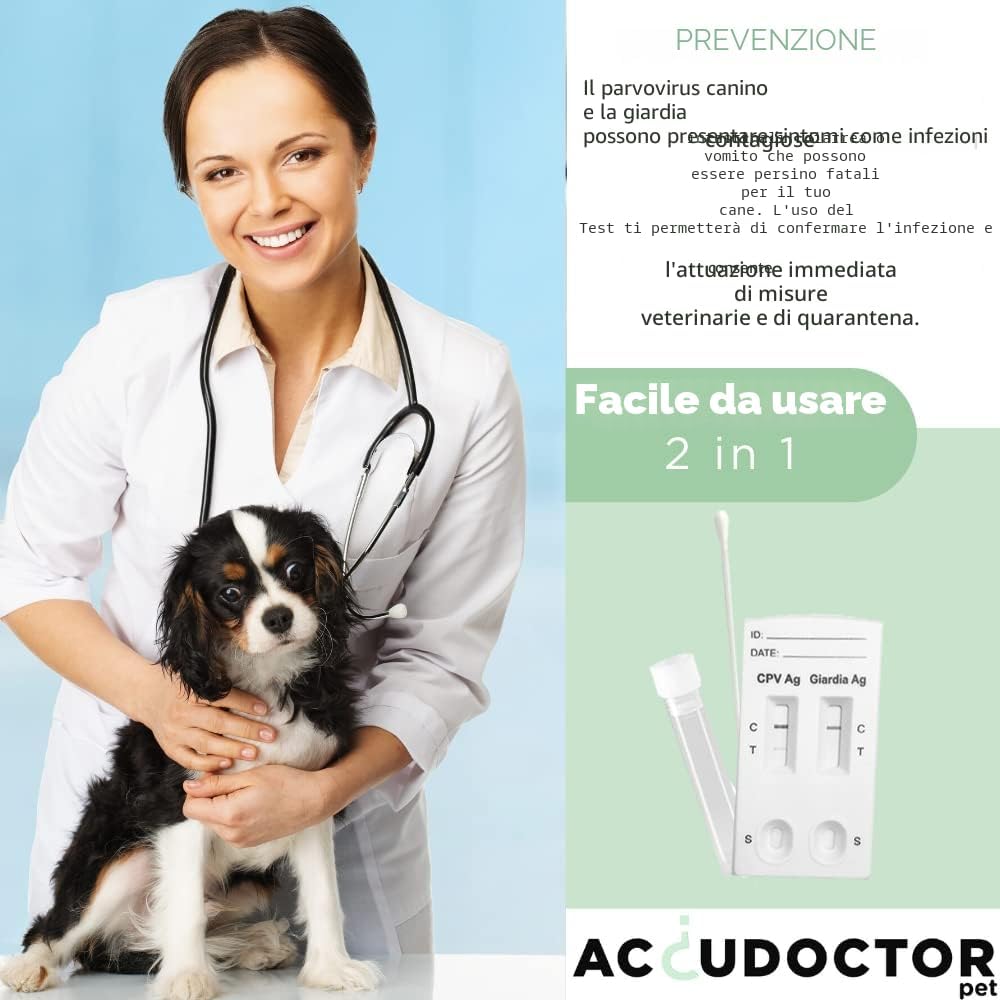 Detalle 2 de AccuDoctor Test Giardia e Parvovirus 2X
