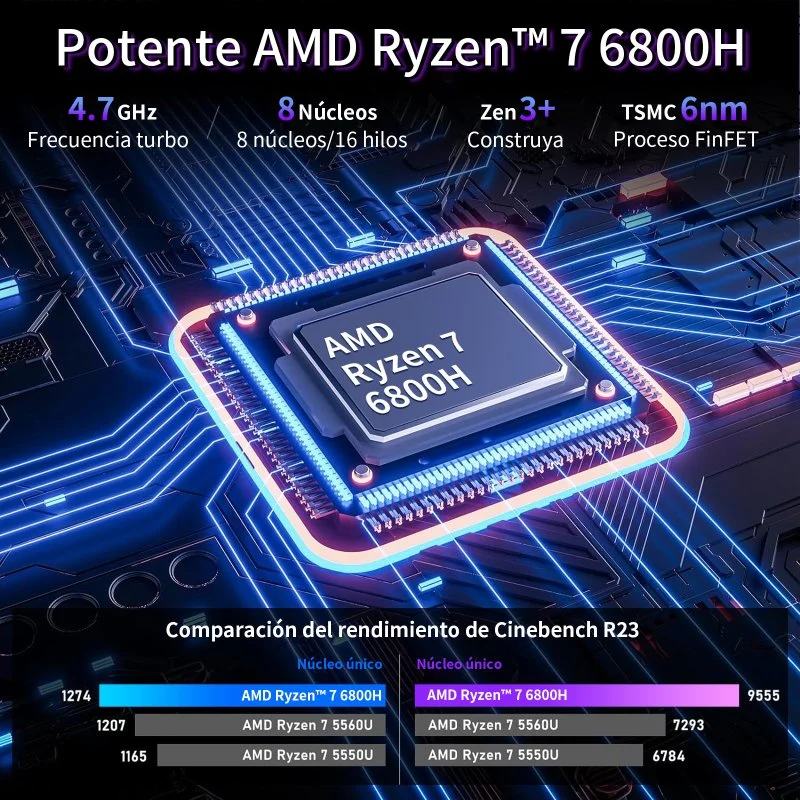 Thumbnail 1 de Vanwin NS2152R-RT Laptop 15.6" Ryzen 7, 16GB, SSD, Windows 11