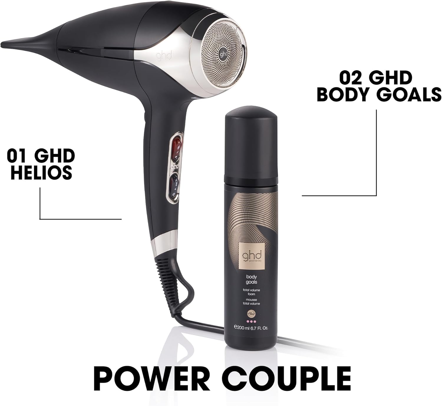Thumbnail 6 de ghd Helios Professional Hair Dryer (UK Plug) – lightweight, fast styling with ultimate control