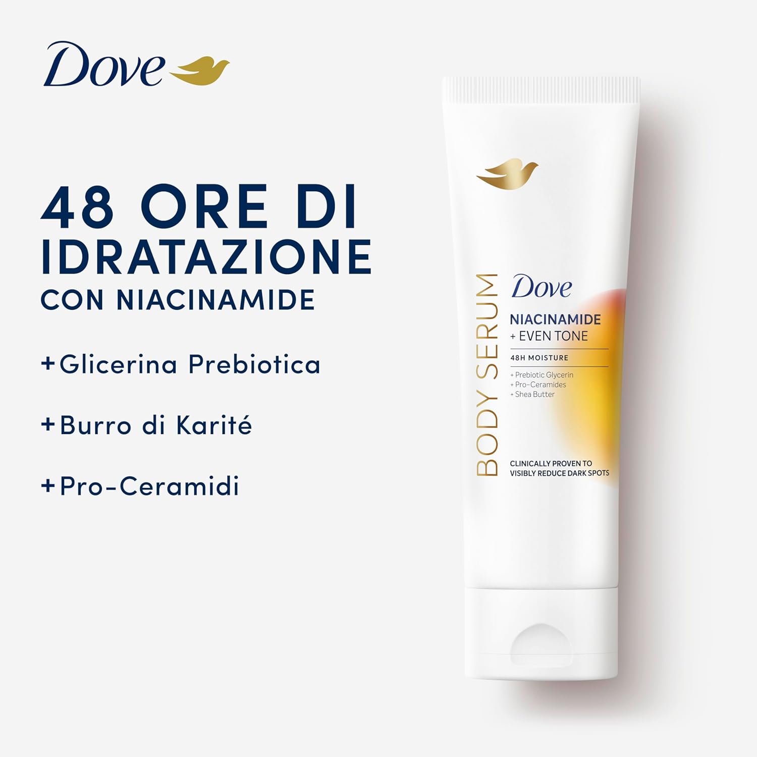 Thumbnail 2 de Dove Siero Corpo Idratante alla Niacinamide Even Tone per pelle spenta e iperpigmentazione da 200 ml