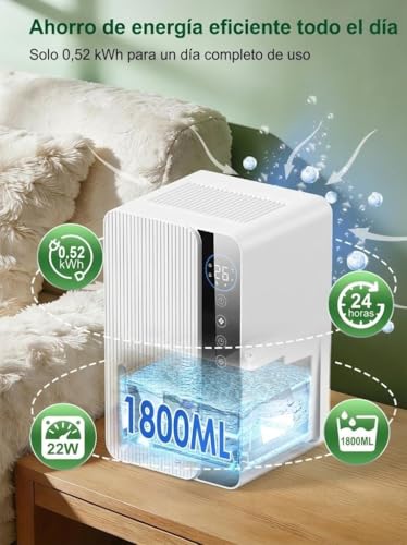Thumbnail 2 de Zenolix Deshumidificador 1800ml 22,5W 🏠