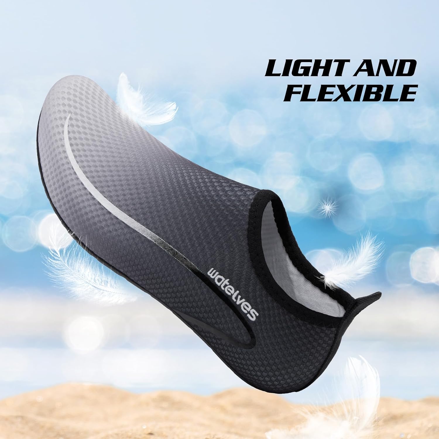 Thumbnail 5 de Swim Water Shoes Aqua Socks Barefoot for Sea Beach Swimming Shoes Pool – Ladies & Men