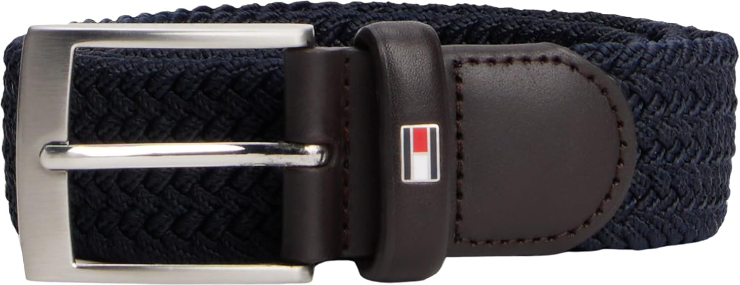 Thumbnail 3 de Tommy Hilfiger New Adan Belt : ceinture tressée homme 3,5 cm