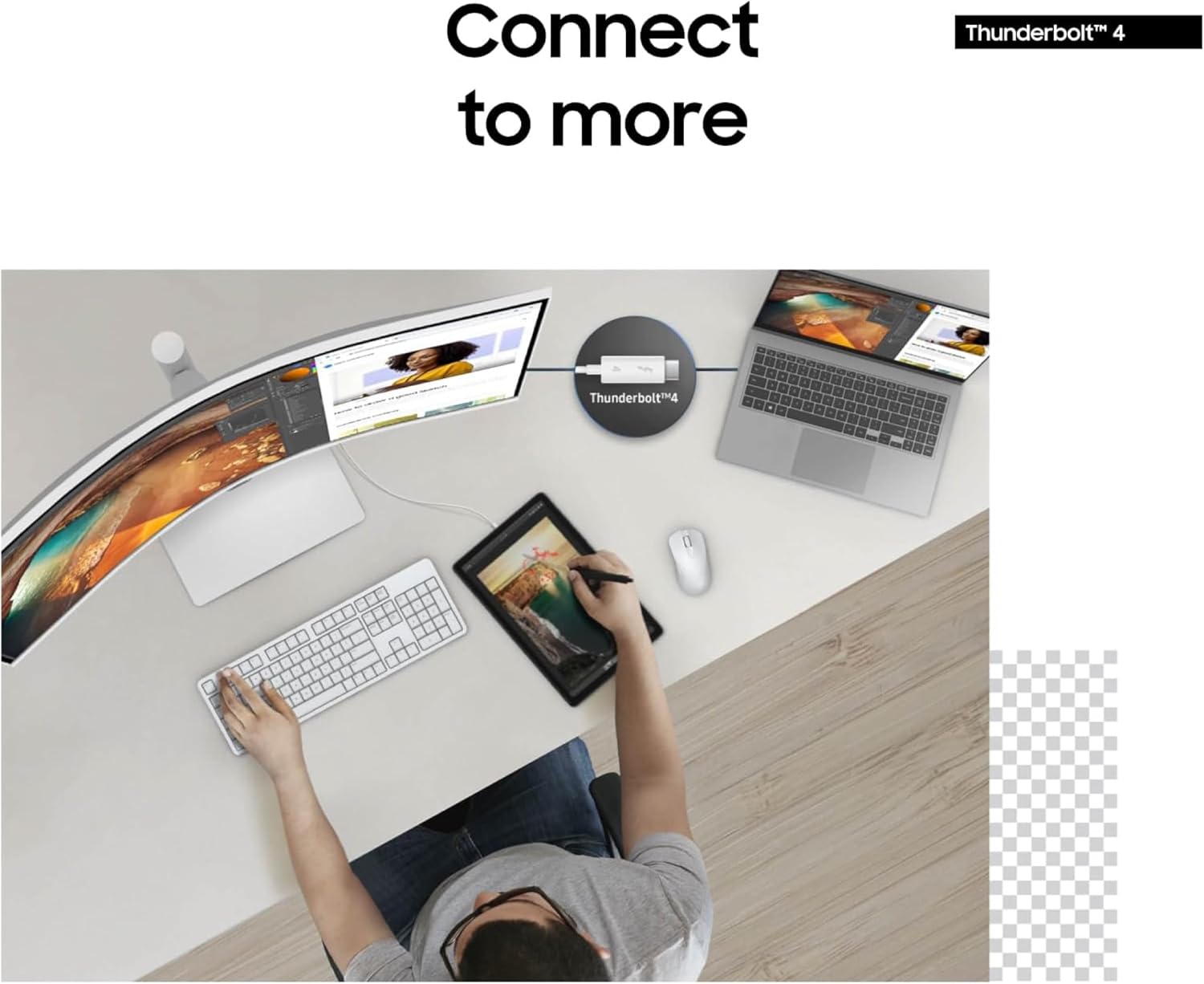 Thumbnail 4 de Samsung 34-inch curved monitor