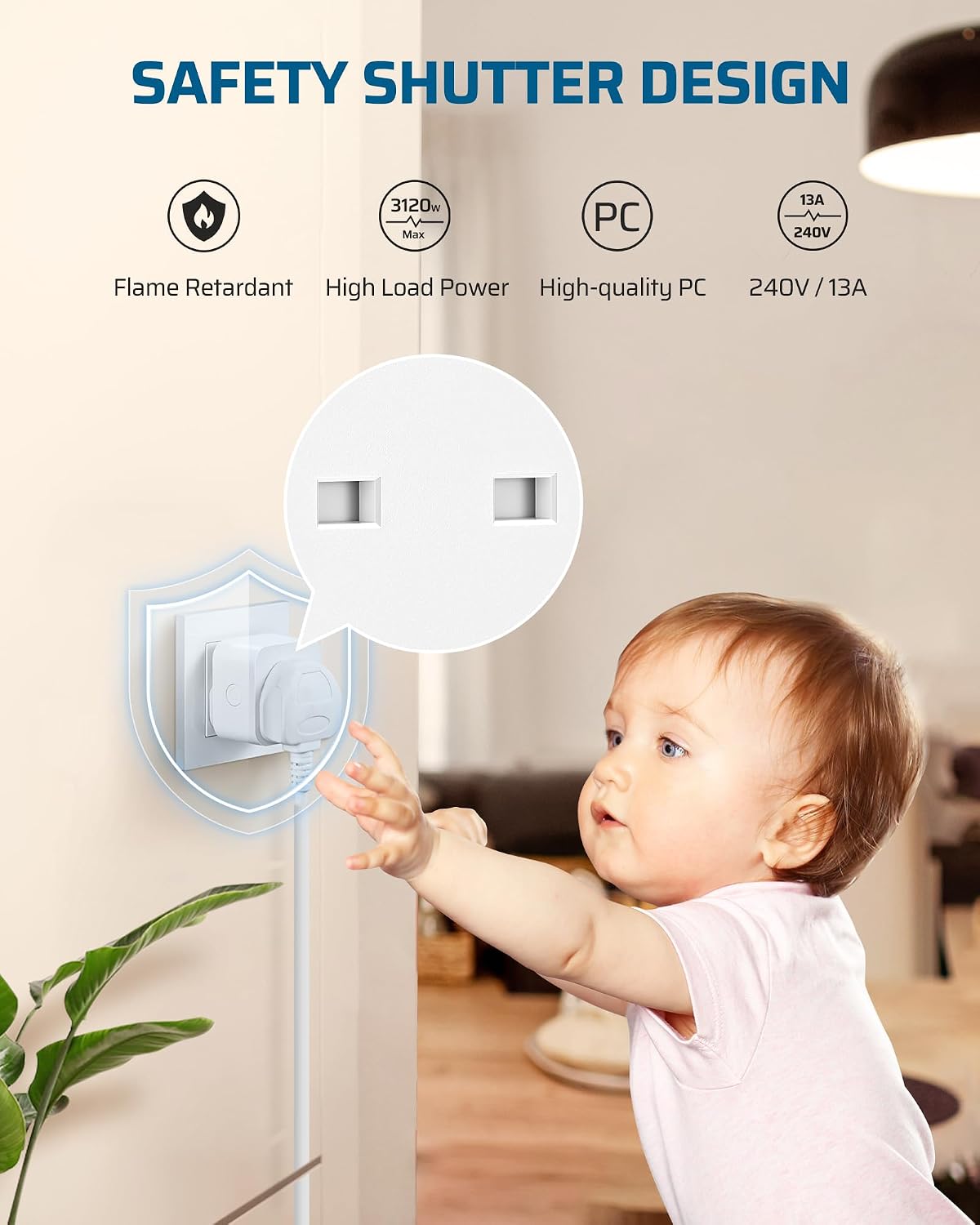 Thumbnail 6 de DEWENWILS Wireless Remote Control Sockets 13A 3120W