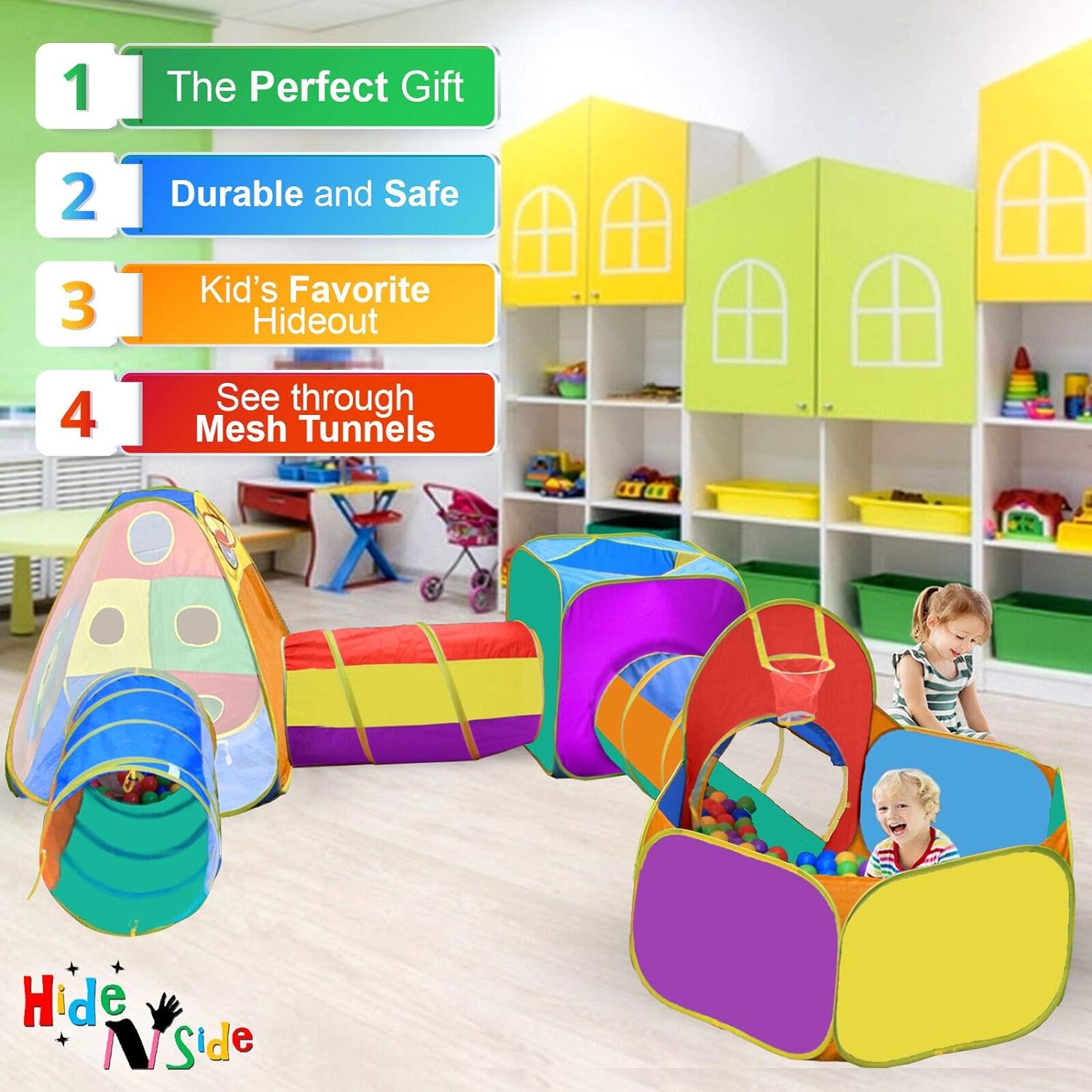 Thumbnail 2 de Toddler Ball Pit Play Tent Gift
