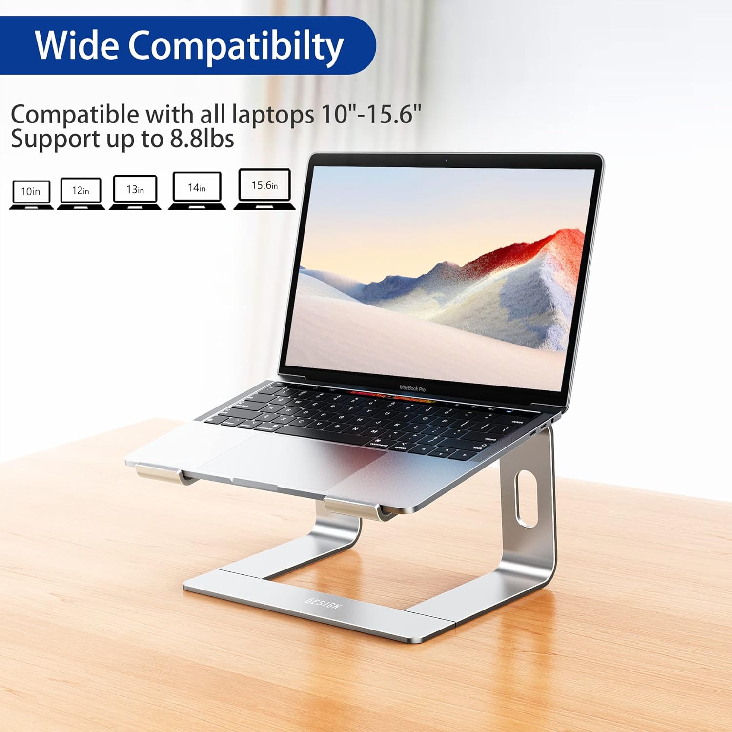 Thumbnail 2 de BESIGN LS03 laptop stand 6 in lift