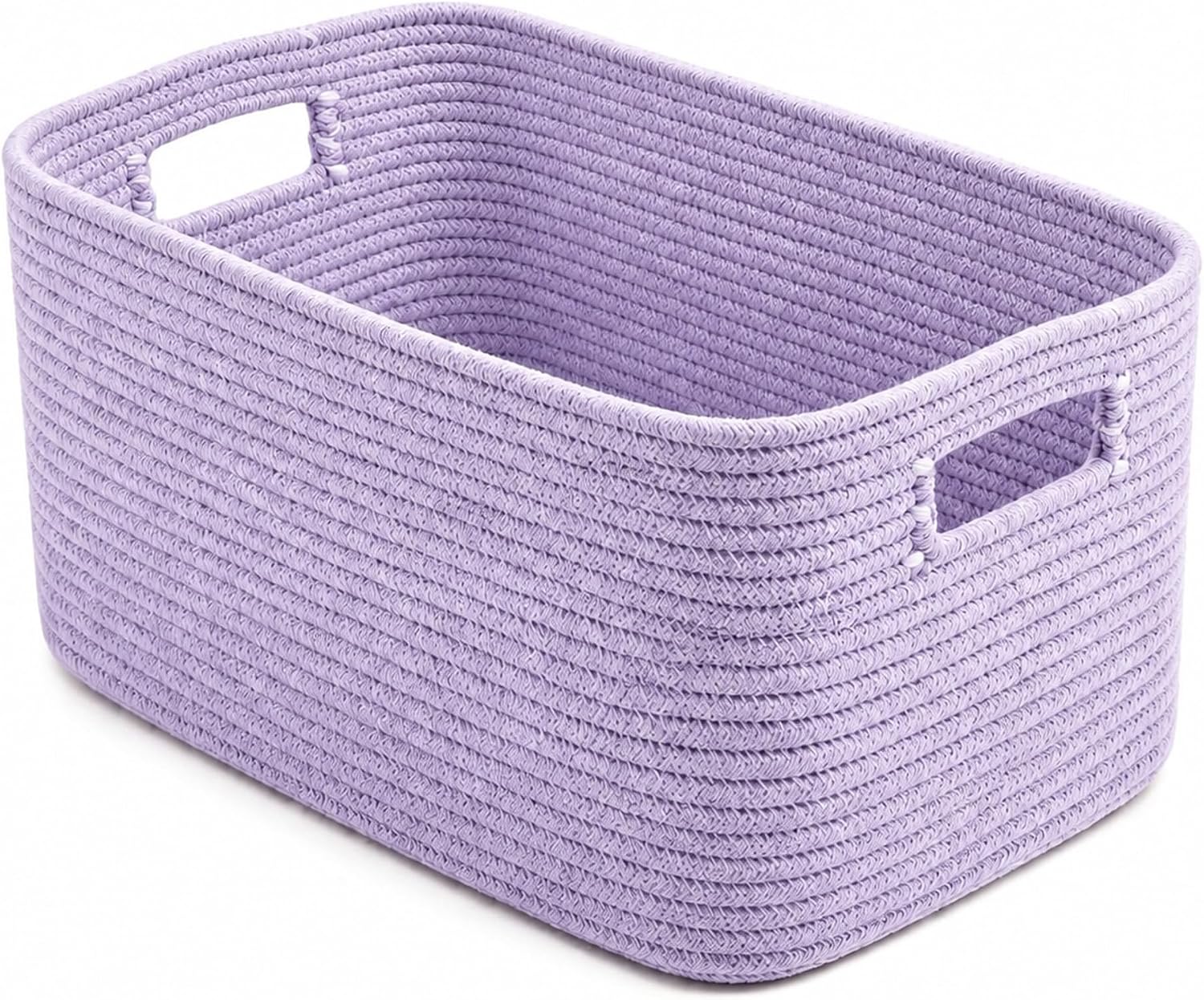 Thumbnail 6 de ordnestidy 12.8GAL-Lavender Cotton Rope Storage Basket, Lavender