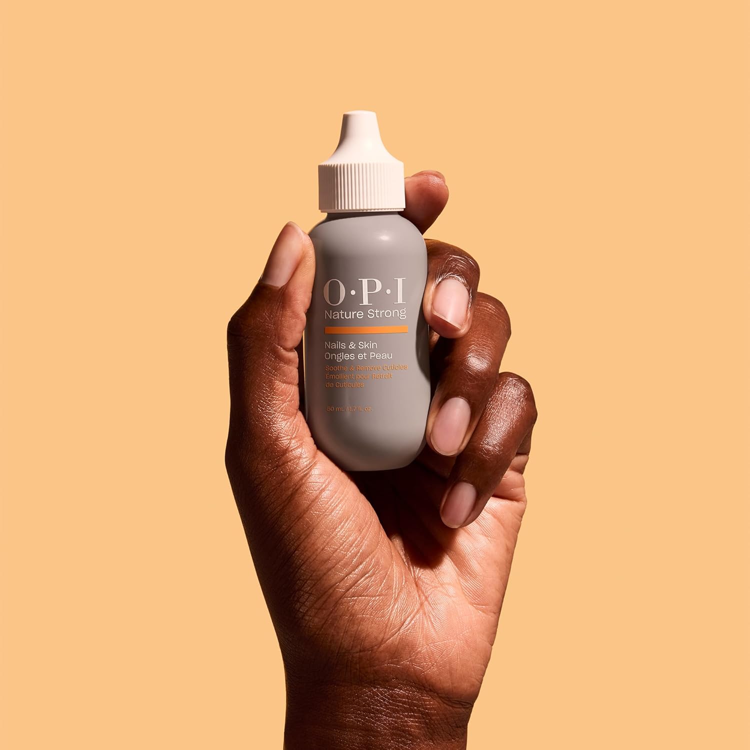Detalle de OPI Nature Strong Lissant & Émollient Cuticules – Huile Adoucissante à la Glycérine, 50 ml