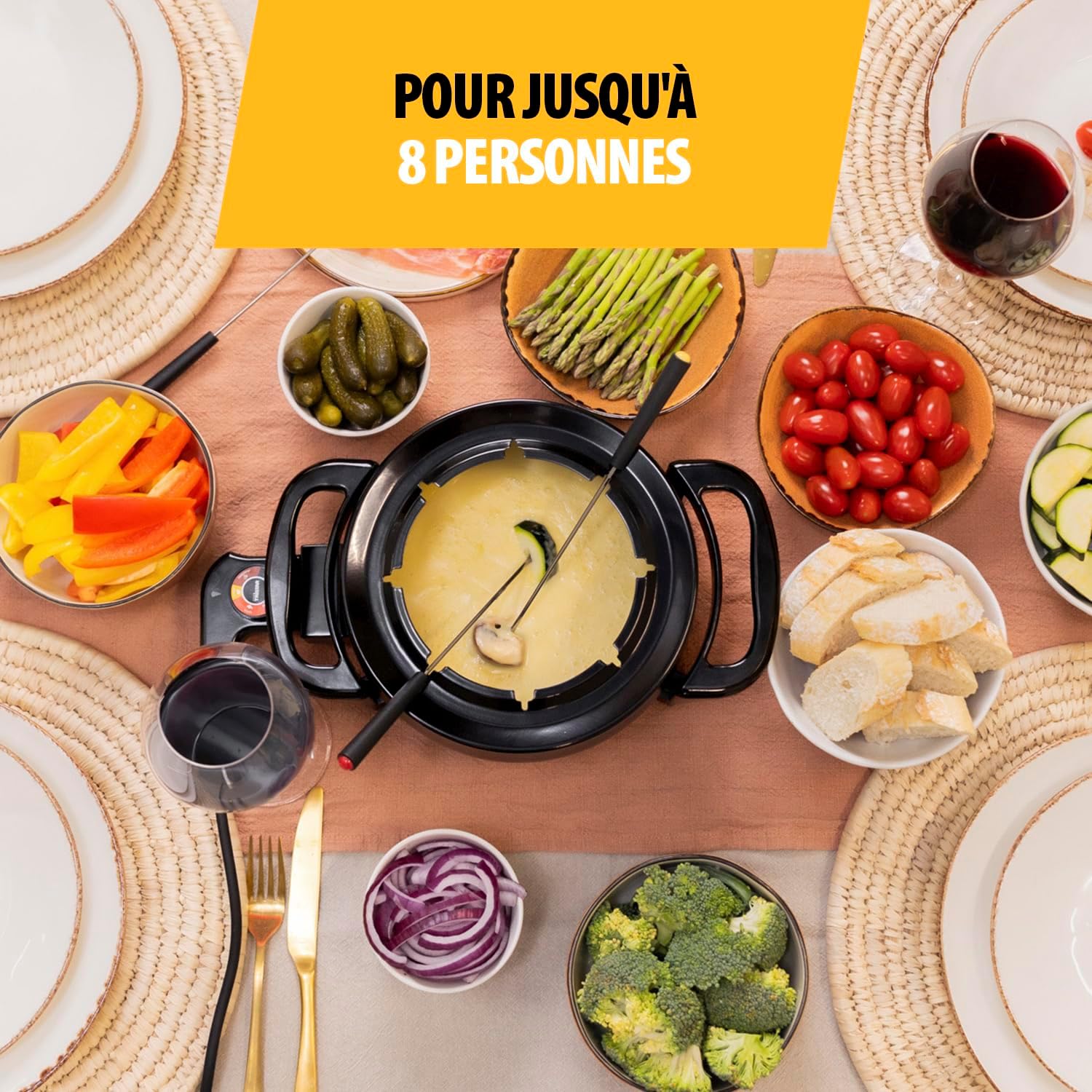 Detalle 2 de Tristar FO-1107 appareil Ă fondue 1,5 L đČ