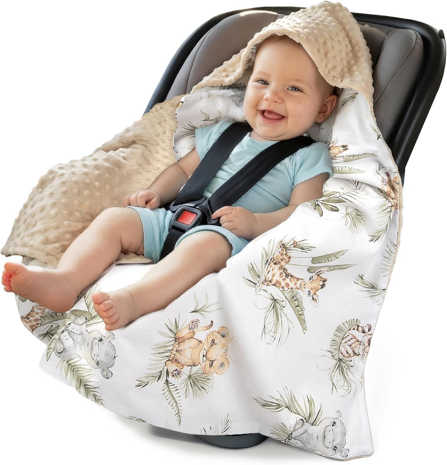 Medi Partners Coperta neonato 85x85 cm per passeggino