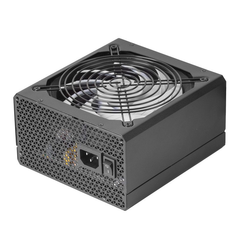 Detalle de Tacens RADIX ECO X 750W: Fuente ATX 750W con eficiencia 87% y seguridad avanzada
