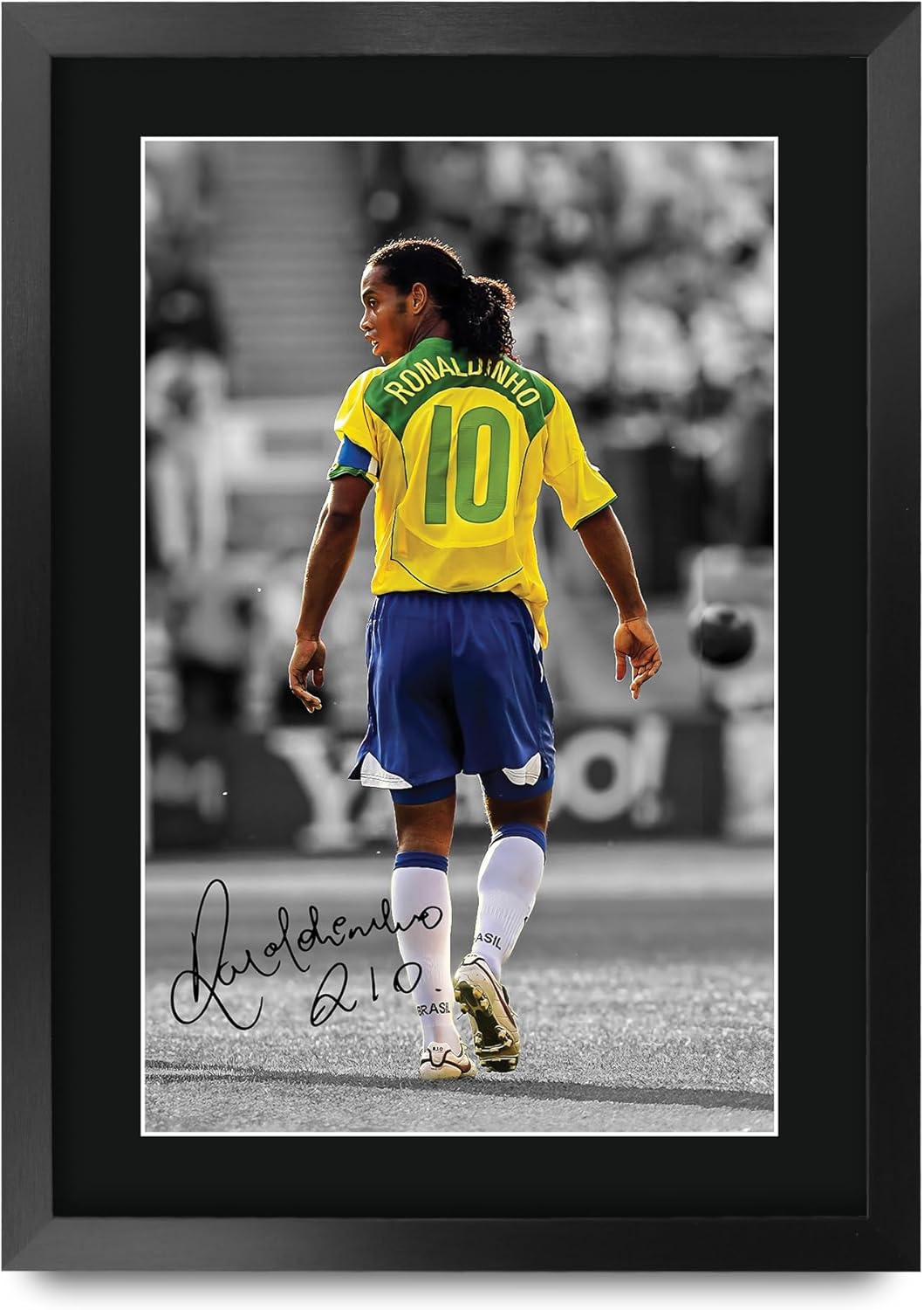 Thumbnail 6 de Ronaldinho Signed Autograph Printed Photo – A4 Portrait