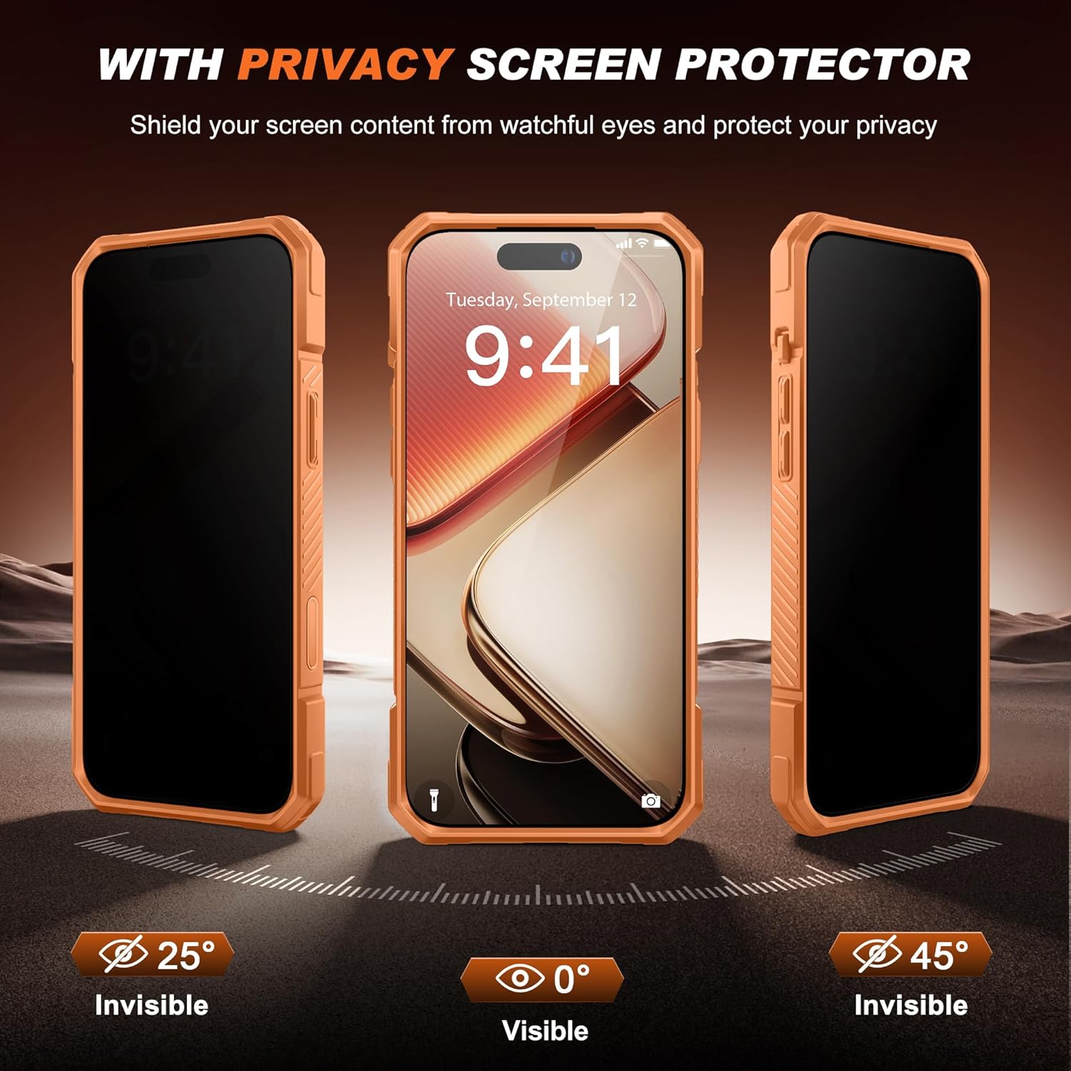 Detalle de TONGATE iPhone 17 Pro Max case 18FT