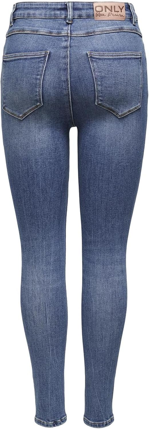 Detalle 2 de ONLY Women's Onlmila Life Hwsk ANK DST Bj139944 Noos Jeans