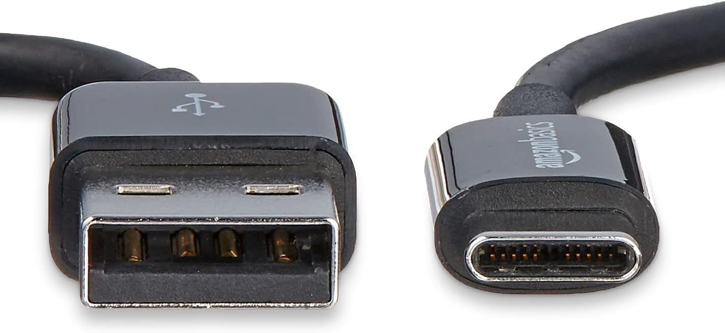 Detalle 2 de Amazon Basics 5-Pack USB-C to USB-A 3ft