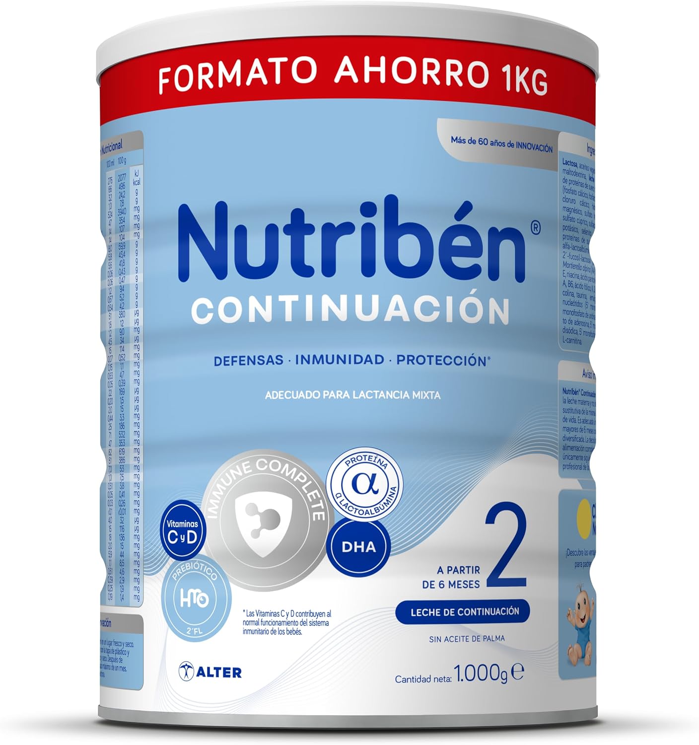 Imagen de Nutribén Continuación Pro Alfa 2 - Leche en Polvo en OfertitasTOP
