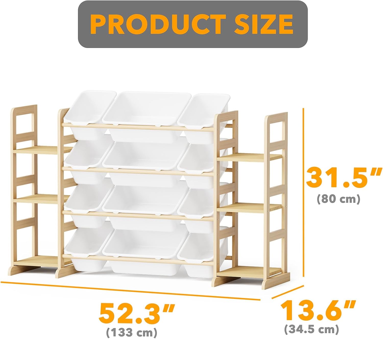 Thumbnail 1 de SpaceAid Toy Storage Organizer 52.3" W
