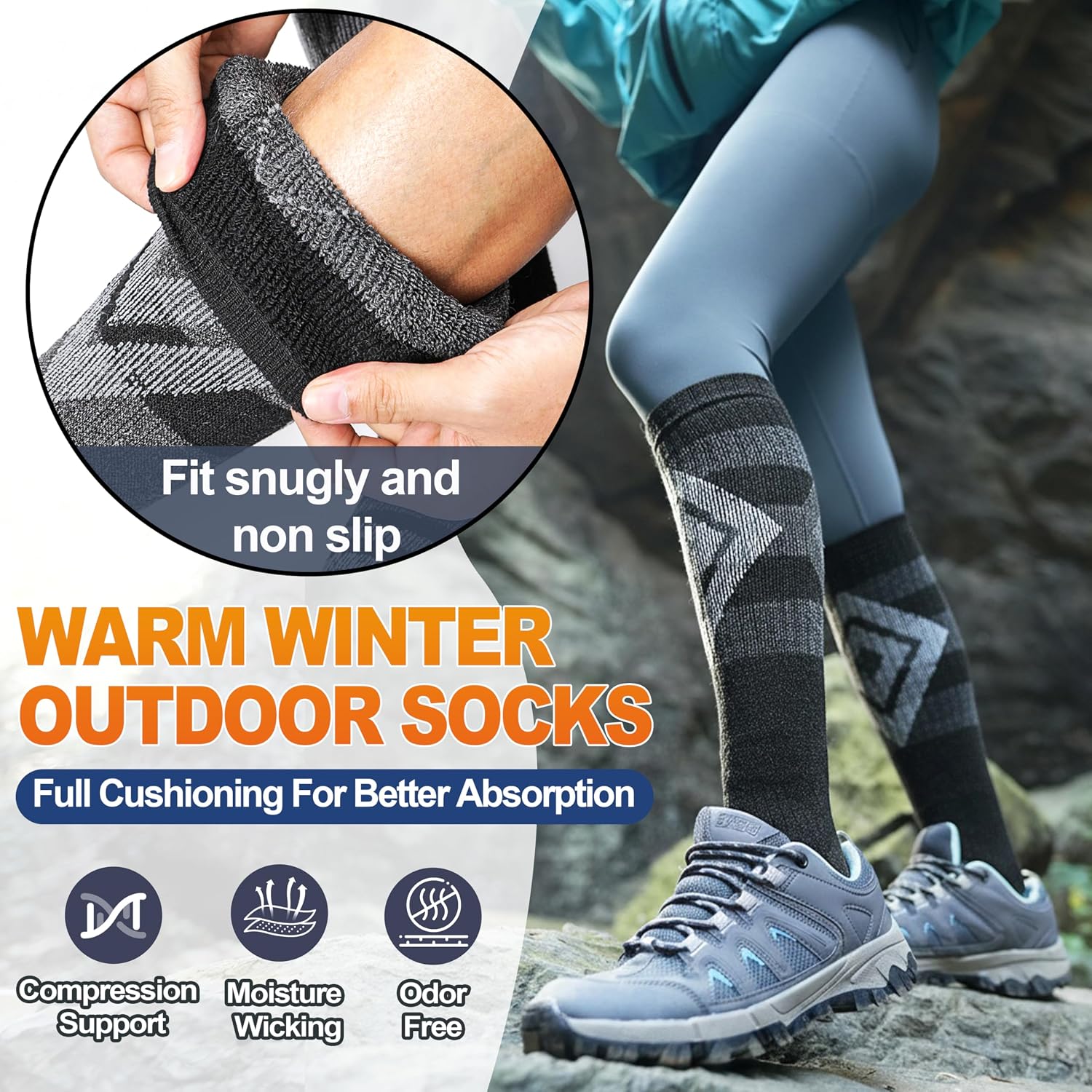 Thumbnail 3 de Welwoos Merino Ski Socks 3-Pack