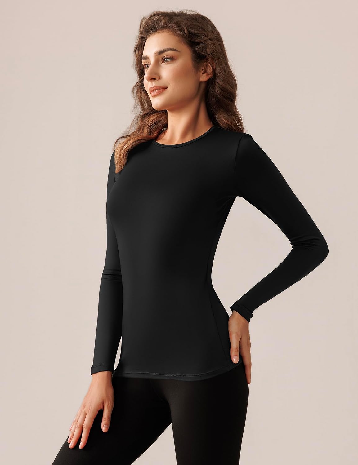 Thumbnail 1 de Harlamvar Women's Thermal Long Sleeve Top for Warmth 💃
