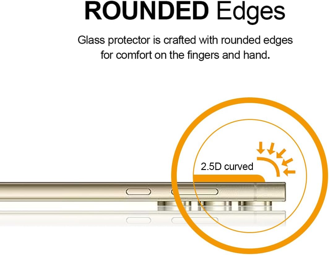 Detalle de Supershieldz Galaxy S24 Ultra 3-Pack screen protector
