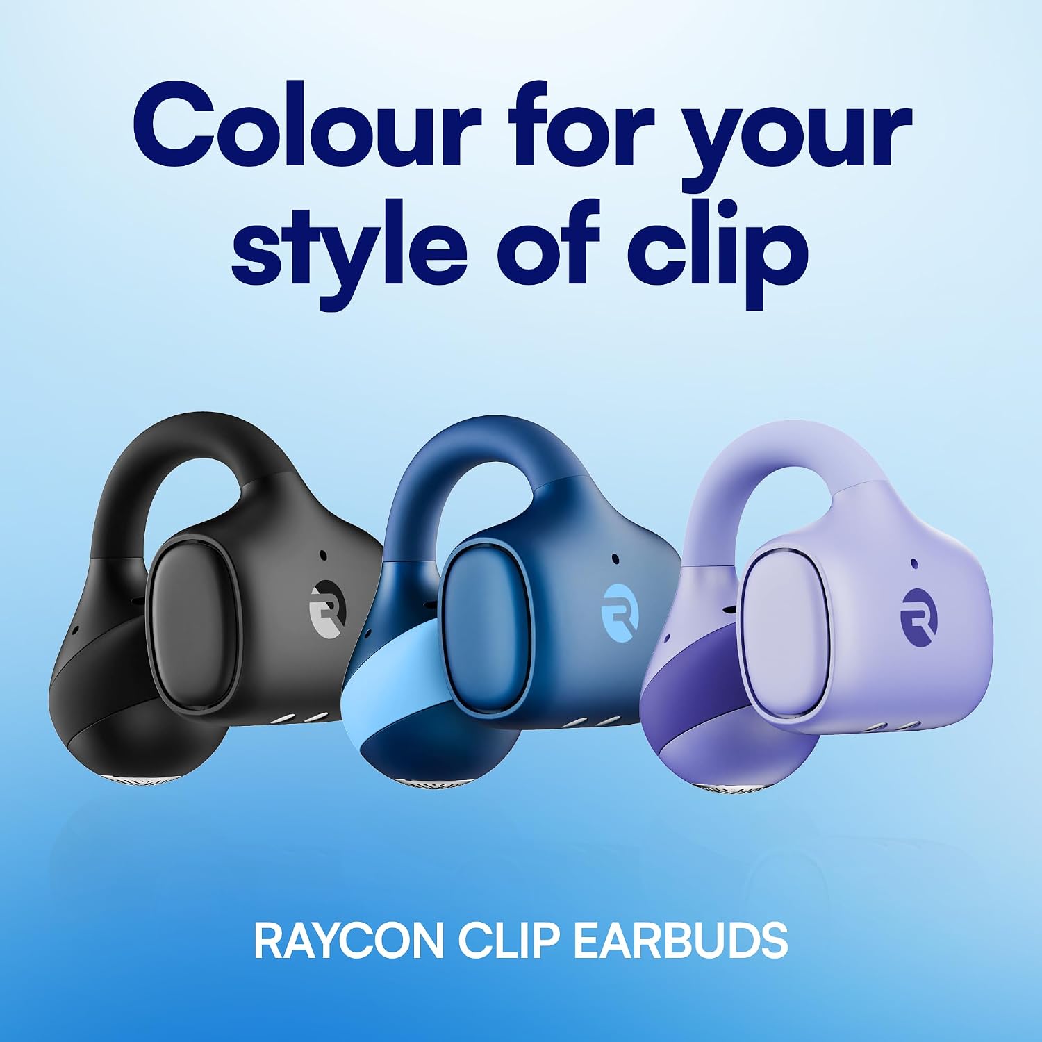 Detalle de Raycon Everyday Clip-On Earbuds with Open-Ear Design