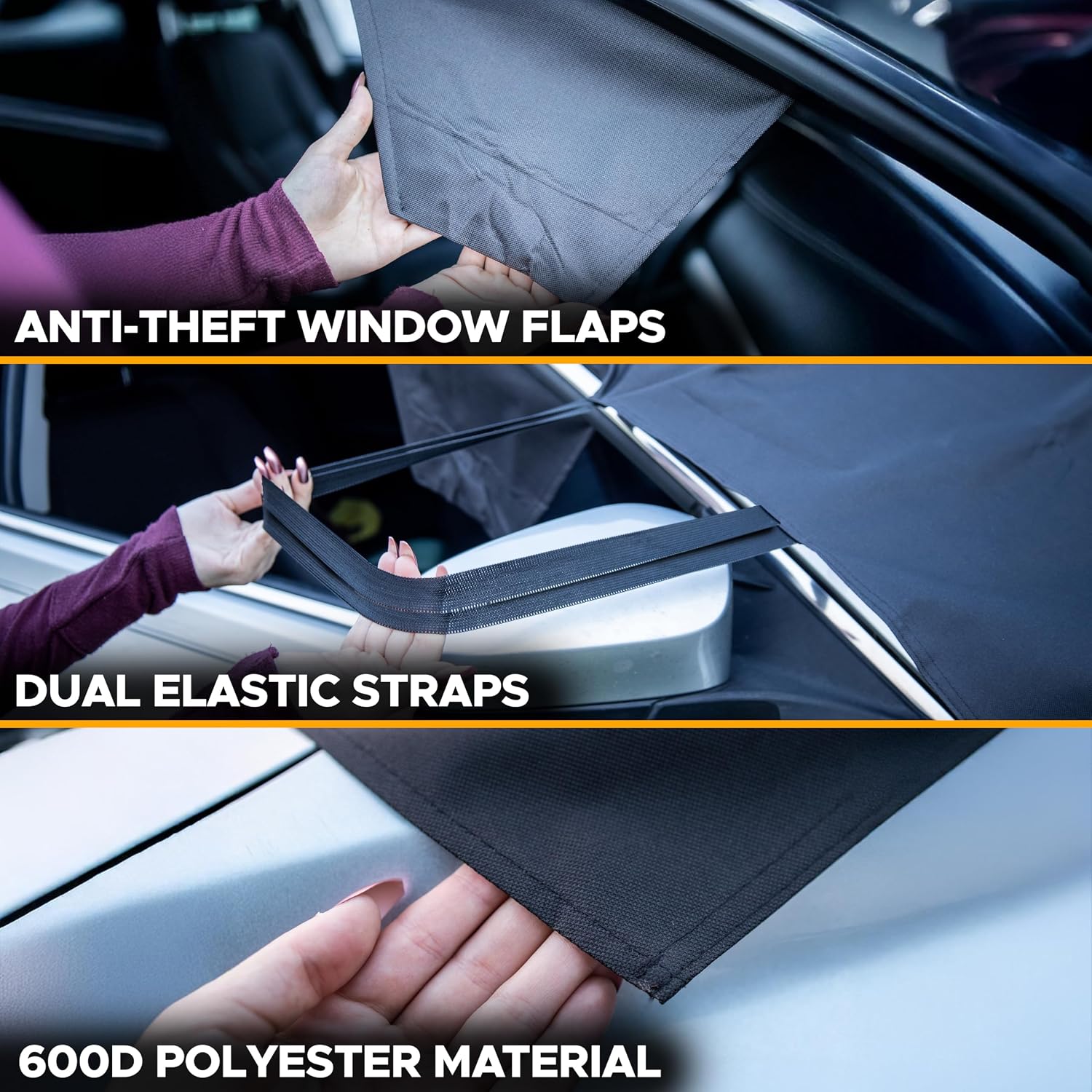 Detalle de EcoNour Windshield Cover, Medium