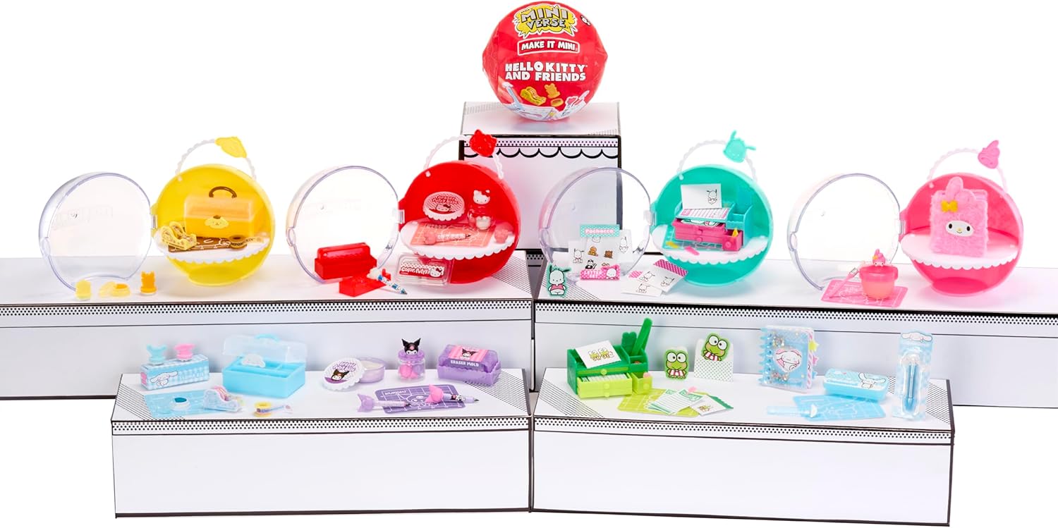 Thumbnail 5 de MGA's Miniverse Make It Mini Hello Kitty and Friends Series 3 Mini Collectibles