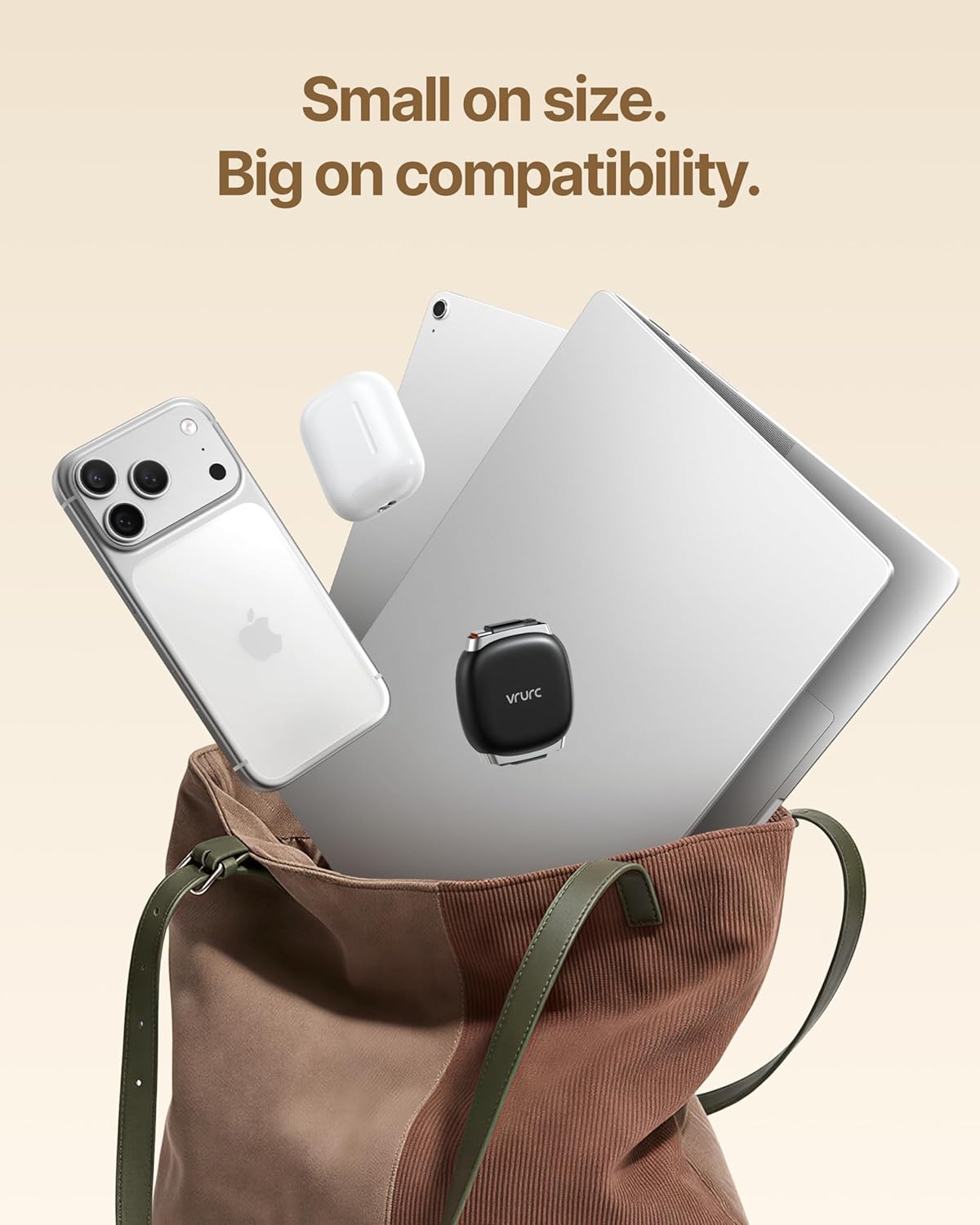 Thumbnail 6 de VRURC Retractable USB-C Charger Cable (240W Fast Charging, 3.3 ft) with Mag Snap Storage