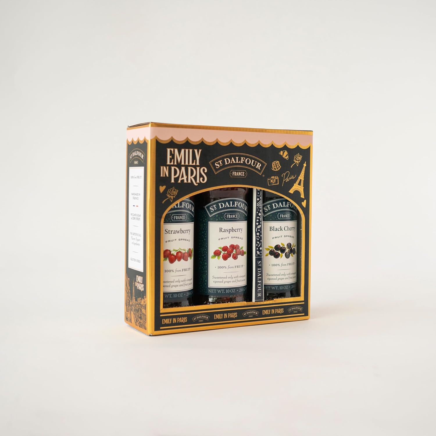 Detalle 2 de St. Dalfour Coffret Confiture 3x284g