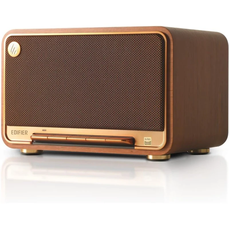 Detalle de Edifier D32 Altavoz Portátil de Sobremesa 60W RMS Marrón