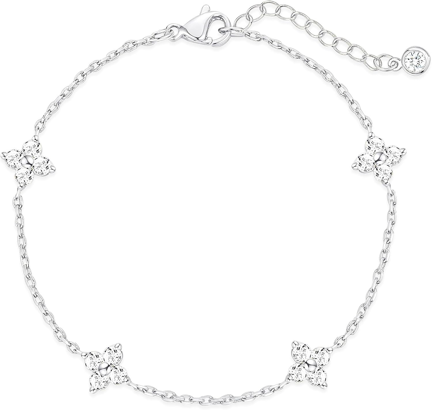Detalle de ZOERAY Armband Damen Gold Silber 18k