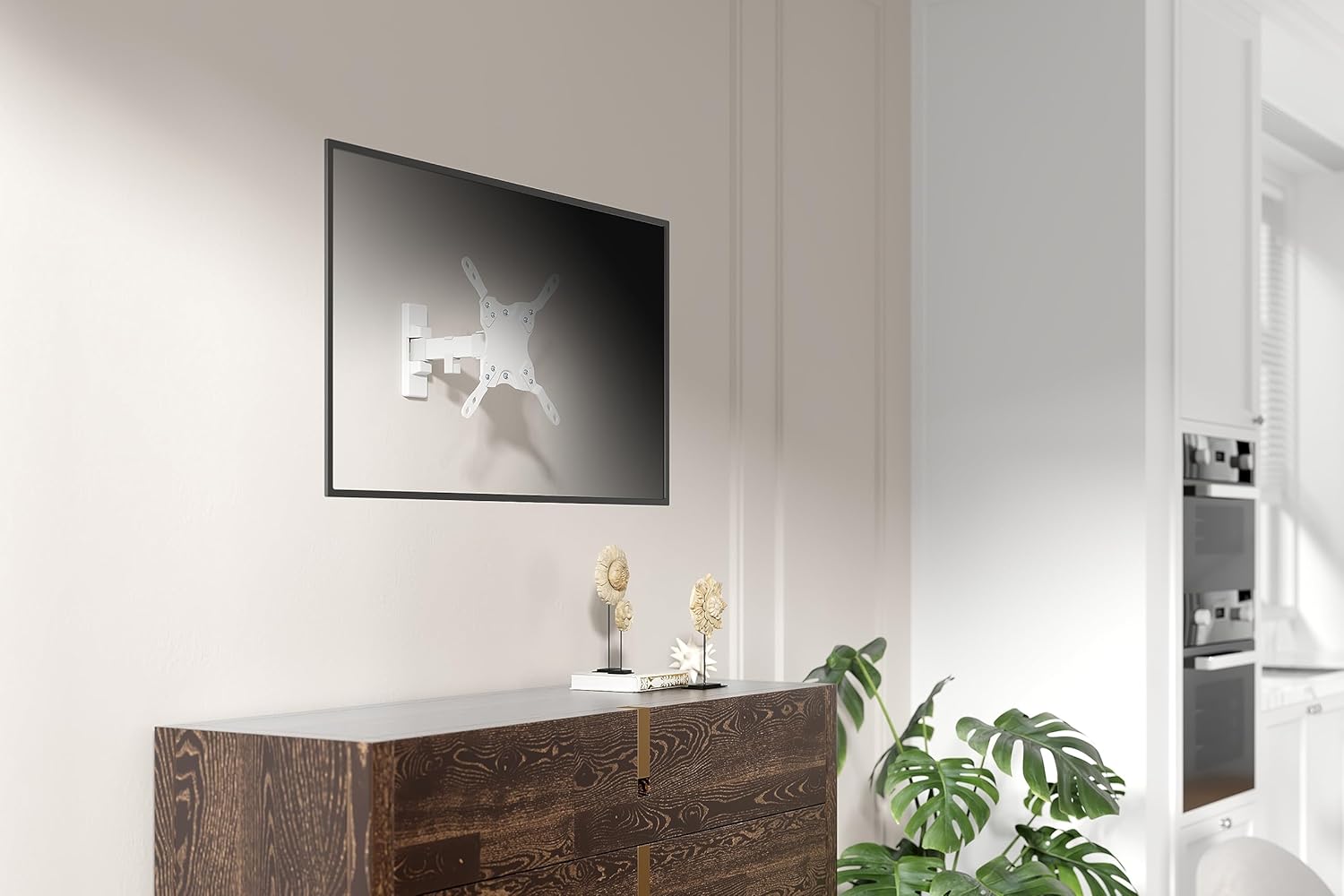 Detalle de mywall HF11-1WL Wandhalterung für Flachbildschirme 23–42 Zoll | VESA 75–200