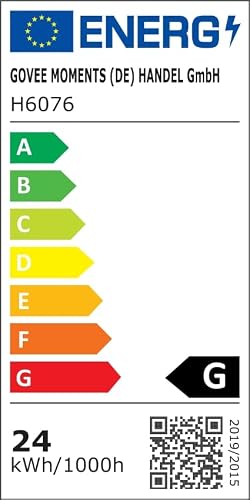 Thumbnail 9 de Govee RGBIC Lampade da Terra LED – Piantana Moderna Nero, 136 cm