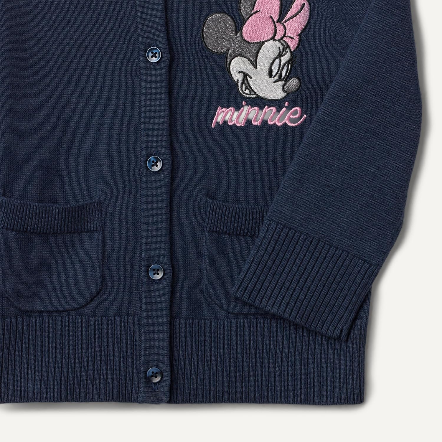Thumbnail 4 de Amazon Essentials Bambine e Ragazze Cardigan con filo di cotone, taglio aderente e colletto tondo