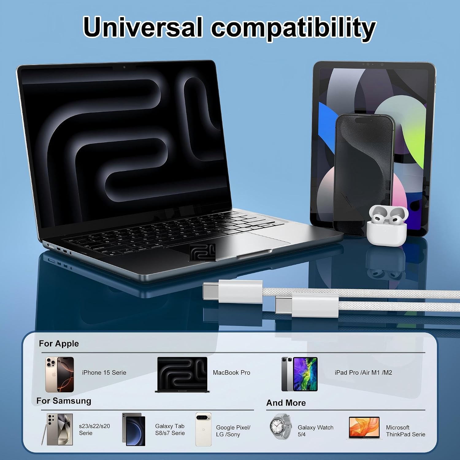 Thumbnail 6 de Cable USB C a USB C 3M