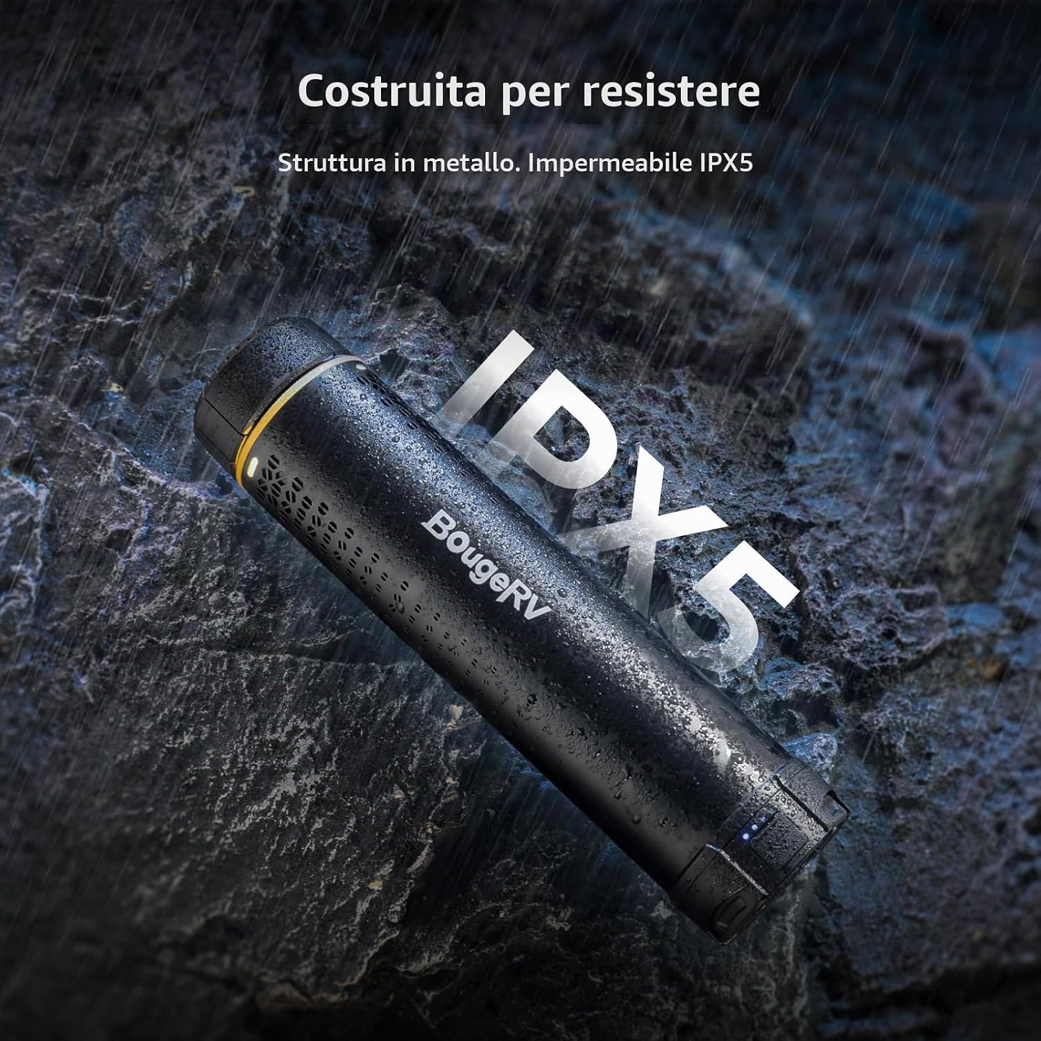 Thumbnail 4 de BougeRV T1: Lampada da campeggio ricaricabile 15600 mAh, 3000 lm, altezza e angolo regolabili