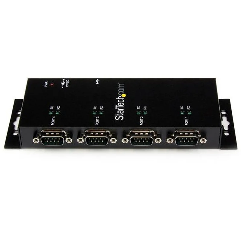 Detalle de StarTech Concentrador USB a RS232 DB9 4 puertos