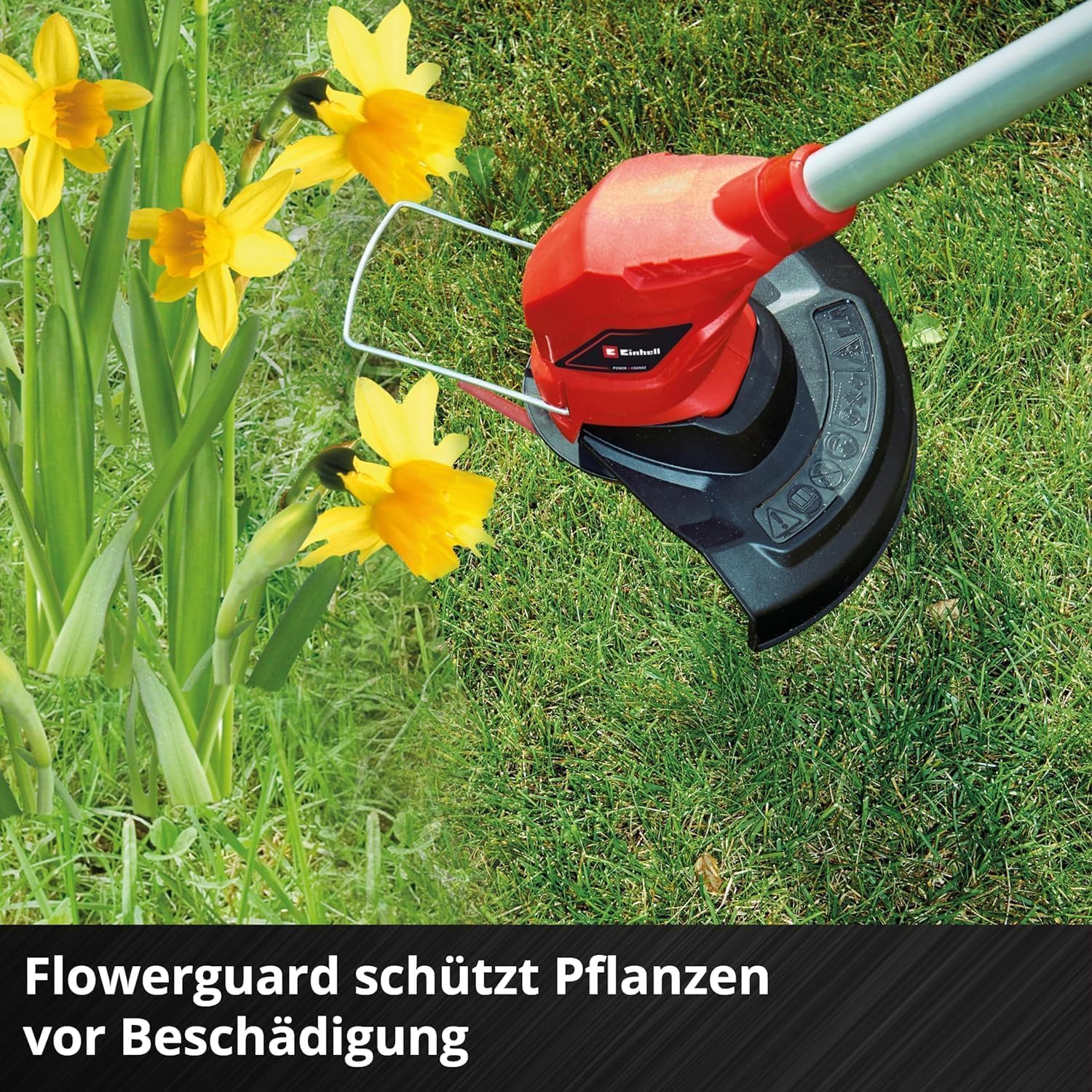Thumbnail 6 de Einhell GC-CT 18/24 Li cordless grass trimmer (Power X-Change) with battery, charger and 24cm cutting width