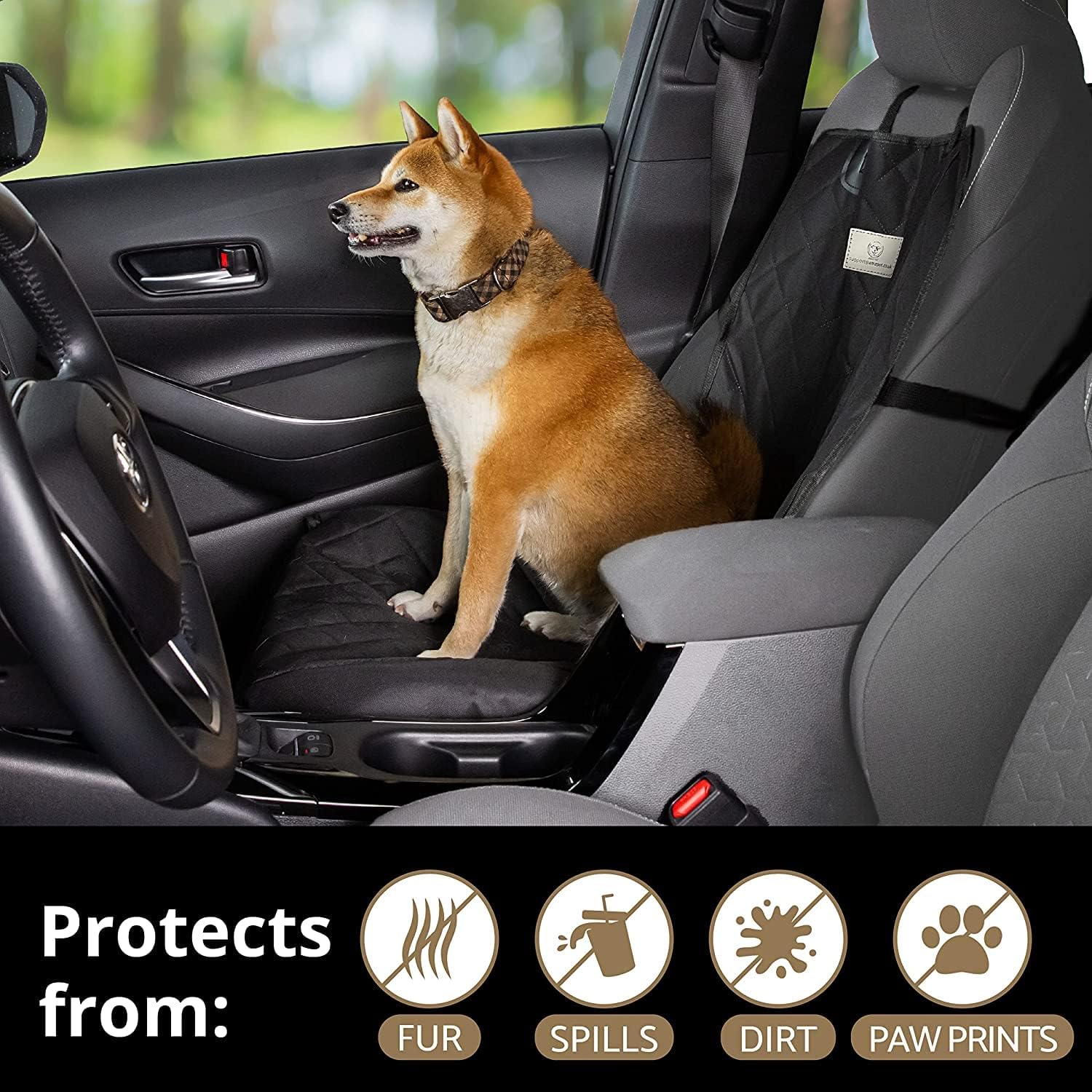 Detalle 2 de AMZPET Front Car Seat Cover 50cm