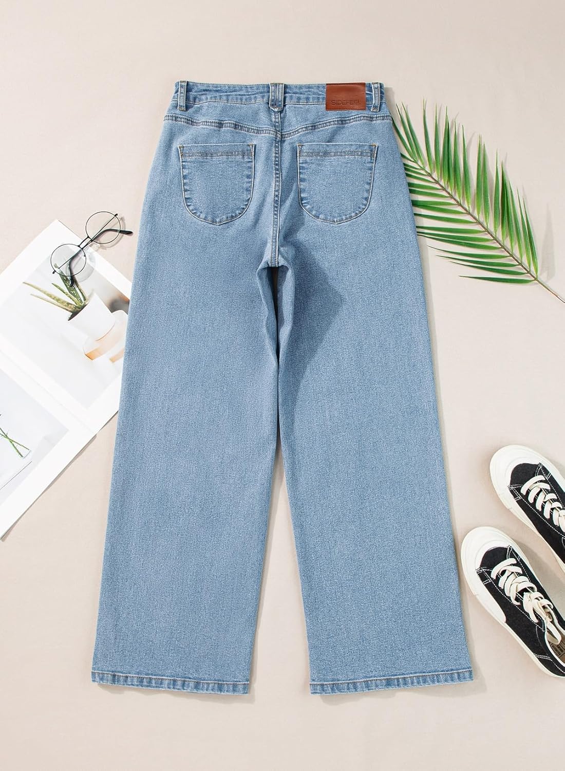 Thumbnail 5 de Sidefeel Wide Leg Jeans
